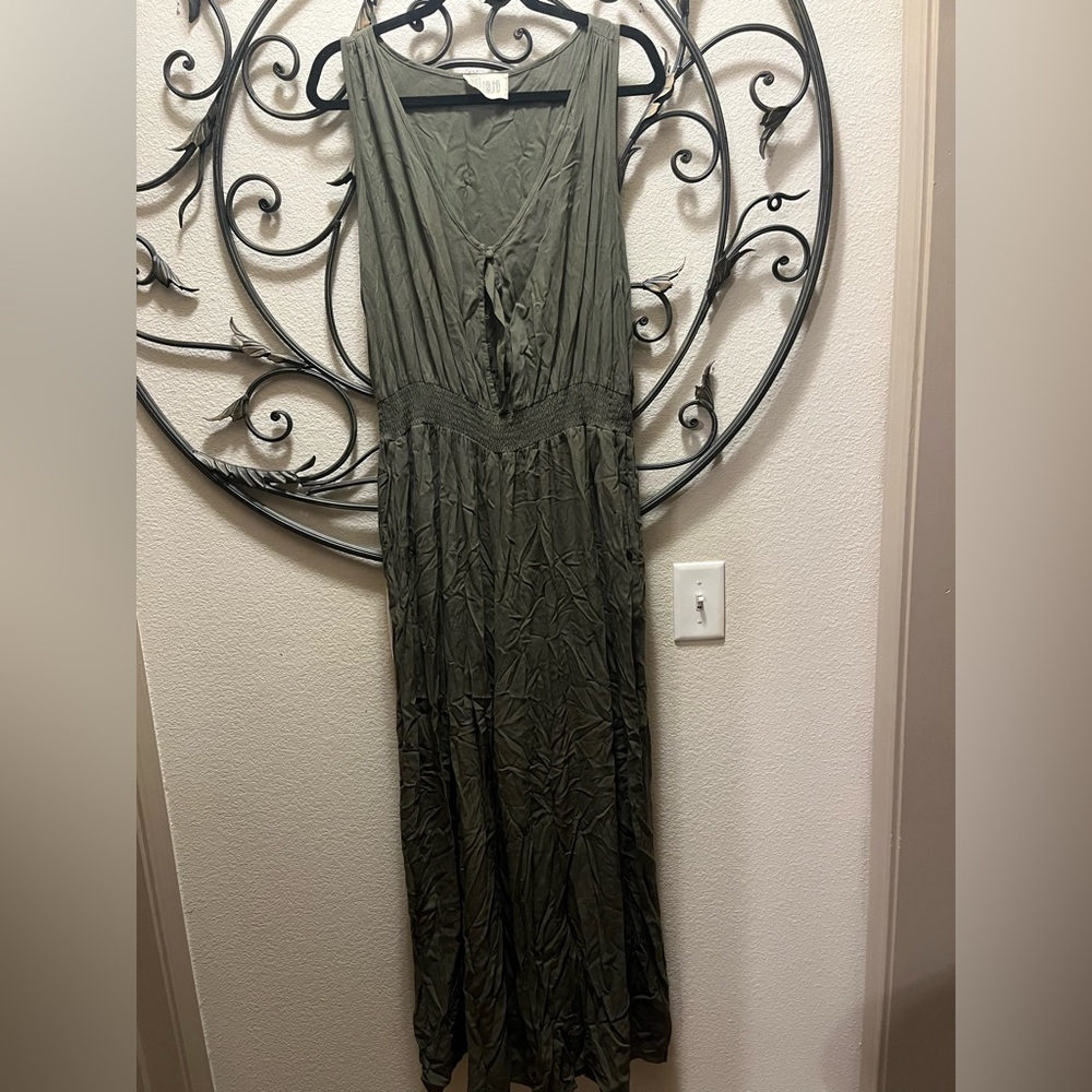 Green Pants Jumpsuit